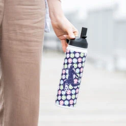 Soccer Water Bottle - Girl Soccer Player -Sport Gift Store sc 03812 LIFESTYLE 1