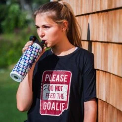 Soccer Water Bottle - Girl Soccer Player -Sport Gift Store sc 03812 LIFESTYLE 2