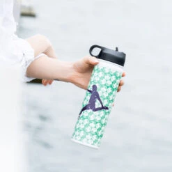 Soccer Water Bottle - Guy Soccer Player -Sport Gift Store sc 03813 LIFESTYLE 2