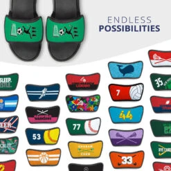 Soccer Repwell® Sandal Straps - Soccer Love -Sport Gift Store sc 03866 STRAPS MULTI