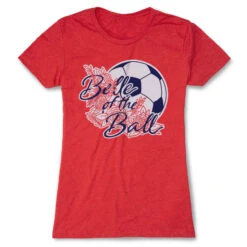 Soccer Women's Everyday Tee - Belle Of The Ball
