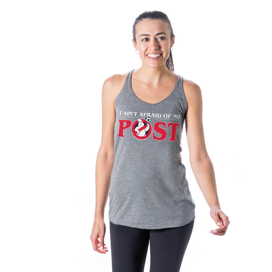 Soccer Women's Everyday Tank Top - Ain't Afraid Of No Post 4 Soccer Women's Everyday Tank Top - Ain't Afraid Of No Post - Image 2