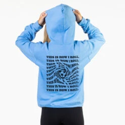 Soccer Hooded Sweatshirt - This Is How I Roll (Back Design) -Sport Gift Store sc 03942 FEMALE BACK CAROLINA