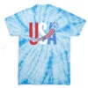 Soccer T-Shirt Short Sleeve - USA Patriotic Tie Dye 1 Soccer T-Shirt Short Sleeve - USA Patriotic Tie Dye -Sport Gift Store sc 03956 BABYBLUE MAIN