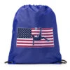 Soccer Drawstring Backpack - Patriotic Soccer 1 Soccer Drawstring Backpack - Patriotic Soccer -Sport Gift Store sc 03972 ROYAL MAIN