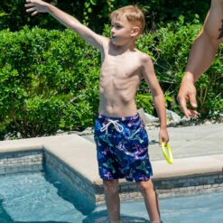 Soccer Swim Trunks - Neon Lights -Sport Gift Store sc 04097 GEN LIFESTYLE 1