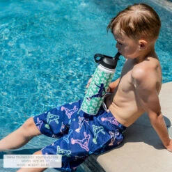 Soccer Swim Trunks - Neon Lights -Sport Gift Store sc 04097 GEN LIFESTYLE 2