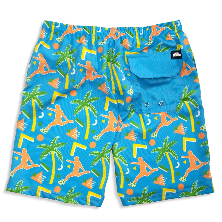 Soccer Swim Trunks - Island Breeze 6 Soccer Swim Trunks - Island Breeze - Image 4