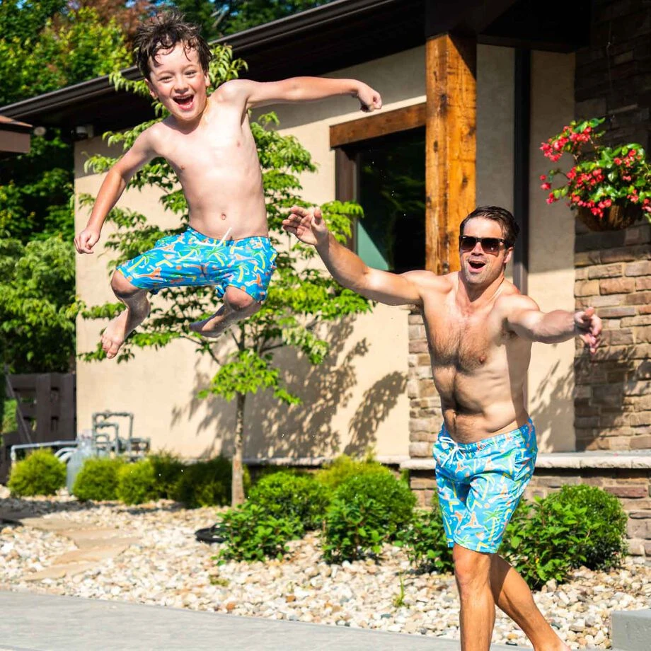 Soccer Swim Trunks - Island Breeze 5 Soccer Swim Trunks - Island Breeze - Image 3