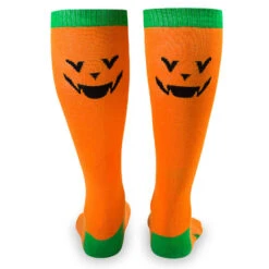 Yakety Yak Knee High Socks - Jack-o-Lantern -Sport Gift Store tr 21695 3