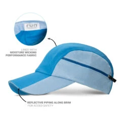 CoolRun Pocket Hat - Blue -Sport Gift Store tr 33135 DETAILS