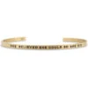 InspireME Cuff Bracelet - She Believed She Could -Sport Gift Store tr 35408 GOLD