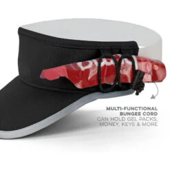 Performance Running Visor 22 Performance Running Visor -Sport Gift Store tr 37553 BLACK 5