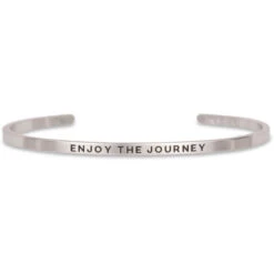 InspireME Cuff Bracelet - Enjoy The Journey