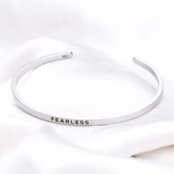 InspireME Cuff Bracelet - Fearless 18 InspireME Cuff Bracelet - Fearless -Sport Gift Store tr 38805 MAIN