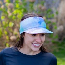 Running Comfort Performance Visor - Water Color -Sport Gift Store tr 43281 LIFESTYLE FEMALE 3