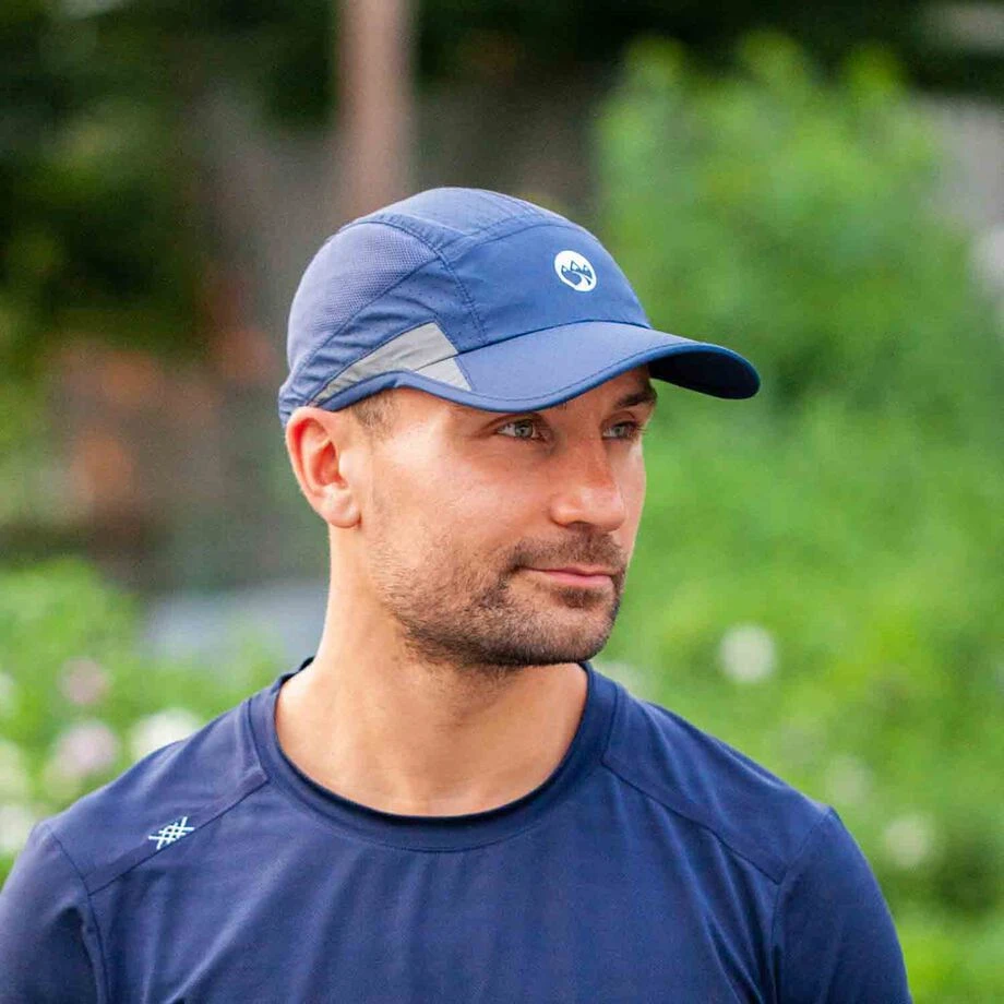 RunTechnology® Performance Hat - Blue 10 RunTechnology® Performance Hat - Blue - Image 8