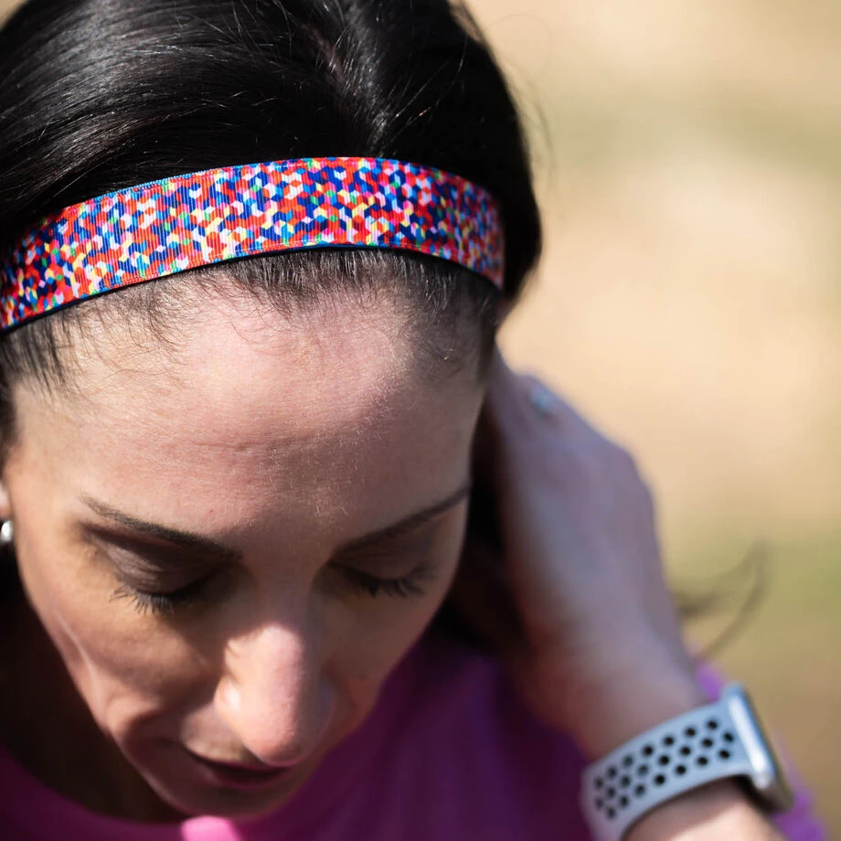 Athletic Juliband Non-Slip Headband - Crazy For Color 6 Athletic Juliband Non-Slip Headband - Crazy For Color - Image 4