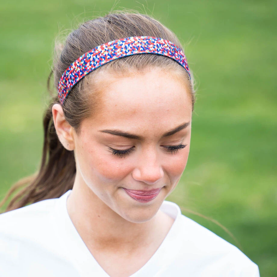 Athletic Juliband Non-Slip Headband - Crazy For Color 5 Athletic Juliband Non-Slip Headband - Crazy For Color - Image 3