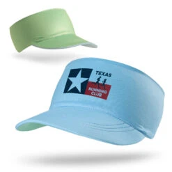 Running Comfort Performance Visor - Custom Logo 9 Running Comfort Performance Visor - Custom Logo -Sport Gift Store tr 46623 BLUEGREEN MAIN