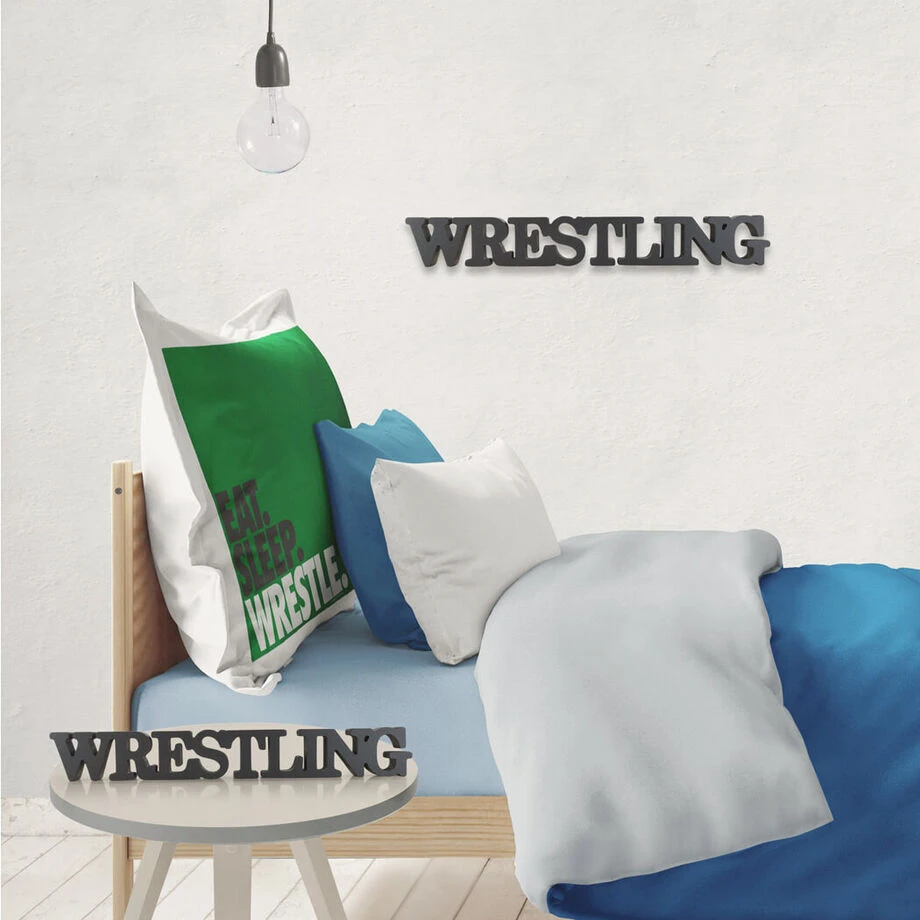 Wrestling Ready For Team Autograph Wood Words 7 Wrestling Ready For Team Autograph Wood Words - Image 5