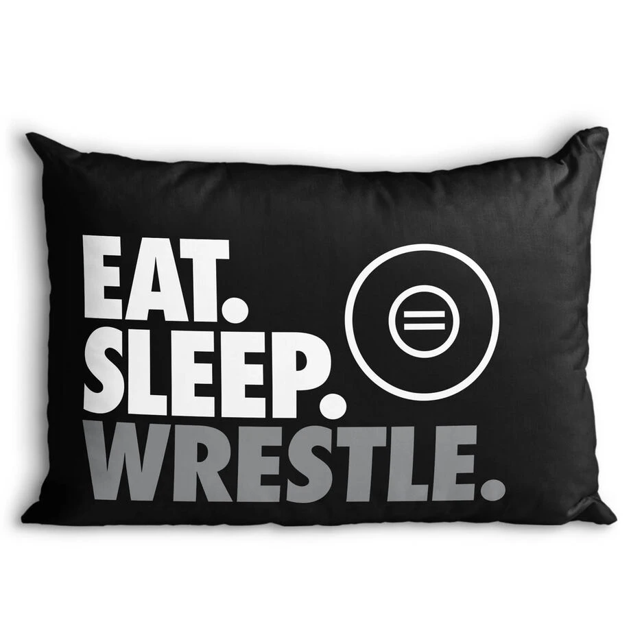 Wrestling Pillowcase - Eat Sleep Wrestle 3 Wrestling Pillowcase - Eat Sleep Wrestle