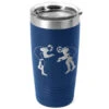 Wrestling 20 Oz. Double Insulated Tumbler - Silhouettes