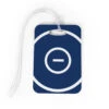 Wrestling Bag/Luggage Tag - Ring 1 Wrestling Bag/Luggage Tag - Ring -Sport Gift Store wr 00543 NAVY MEDIUM