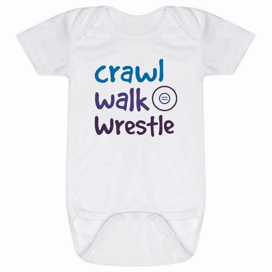 Wrestling Baby One-Piece - Crawl Walk Wrestle 3 Wrestling Baby One-Piece - Crawl Walk Wrestle
