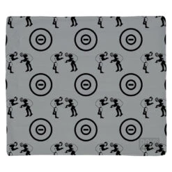 Wrestling Multifunctional Headwear - Wrestling Pattern RokBAND -Sport Gift Store wr 00607 GRAY FLAT