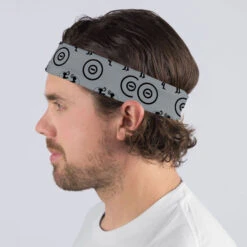Wrestling Multifunctional Headwear - Wrestling Pattern RokBAND -Sport Gift Store wr 00607 GRAY MALE2