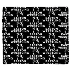Wrestling Multifunctional Headwear - Personalized Team Name Repeat RokBAND -Sport Gift Store wr 00608 BLACK FLAT