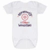 Wrestling Baby One-Piece - Apparently, I Like Wrestling
