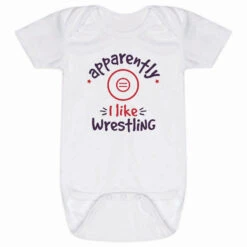 Wrestling Baby One-Piece - Apparently, I Like Wrestling