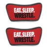 Wrestling Repwell® Sandal Straps - Eat Sleep Wrestle 2 Wrestling Repwell® Sandal Straps - Eat Sleep Wrestle -Sport Gift Store wr 00697 STRAPS RED FLAT