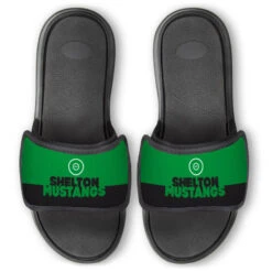 Wrestling Repwell® Slide Sandals - Team Name Colorblock