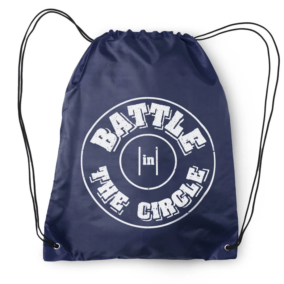 Wrestling Drawstring Backpack - Battle In Circle 4 Wrestling Drawstring Backpack - Battle In Circle - Image 2