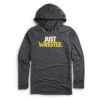 Men's Wrestling Lightweight Hoodie - Just Wrestle -Sport Gift Store wr 00747 GRAY MAIN