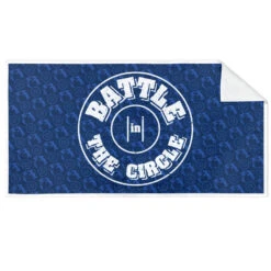 Wrestling Premium Beach Towel - Battle In The Circle