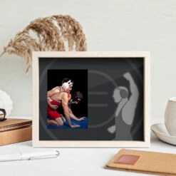 Wrestling Premier Frame - Wrestler -Sport Gift Store wr 00791 LIFESTYLE HORIZONTAL 2